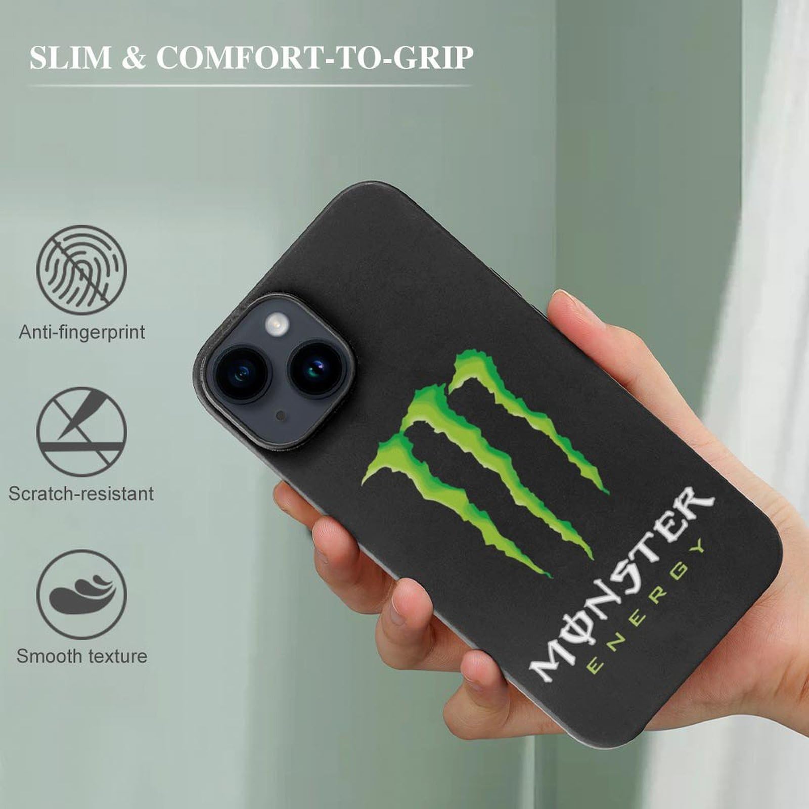 Amazon.co.jp: iPhone12 Mini ケース ロゴモンスターエナジー